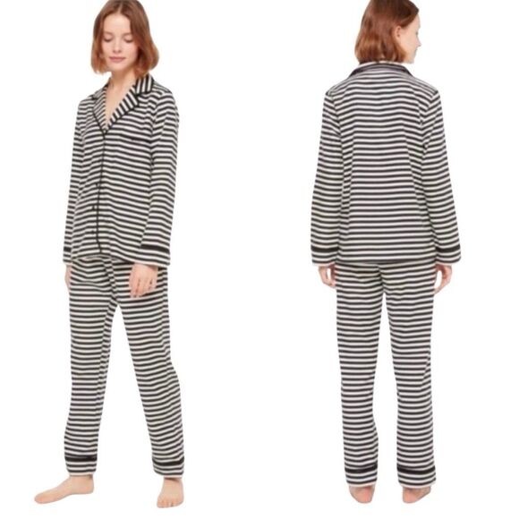 Kate Spade Pjs Set Women’s Size Extra Large XL Pants Long Sleeve Button Down Top - Picture 1 of 10